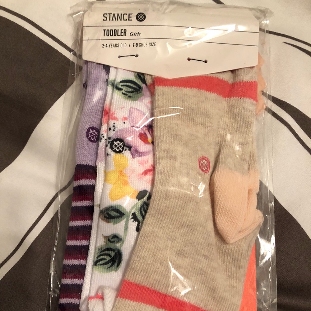 Brand new in package Stance Toddler socks